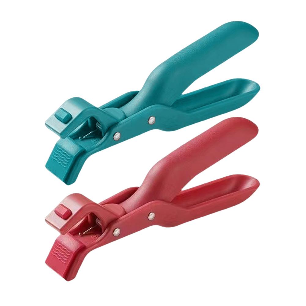 Camping Cooking Utensil Holder - Anti-Scald Bowl Holder Clip Silicone Non-Slip