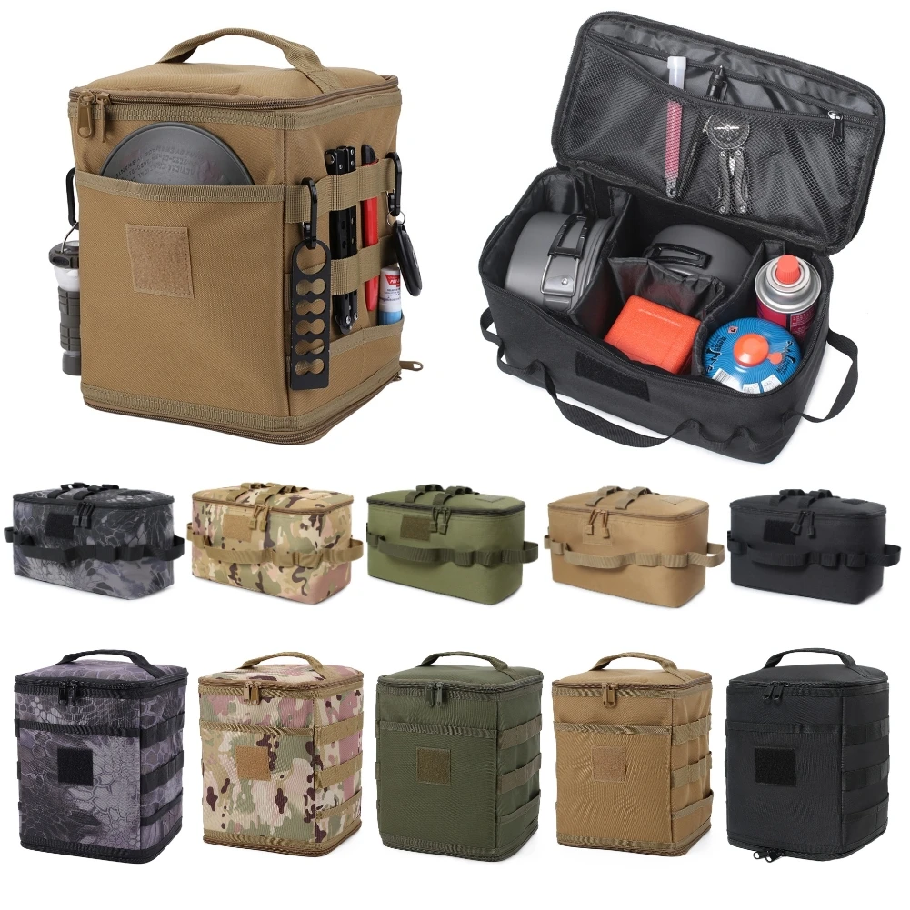 Camping Cooking Gas - Tactical Pouch Camping Storage Bag Cooking