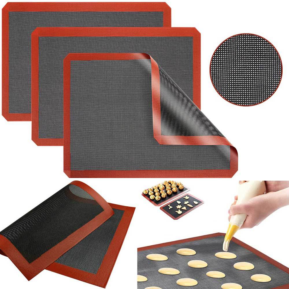 Camping Cooking Mat - 1PC Reusable Silicone Baking Mats Non-Stick