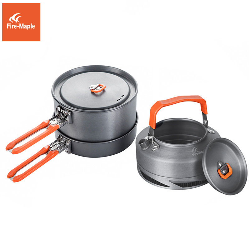 Camping Cooking Accessories Set - Fire Maple Camping Cookware Utensils Dishes