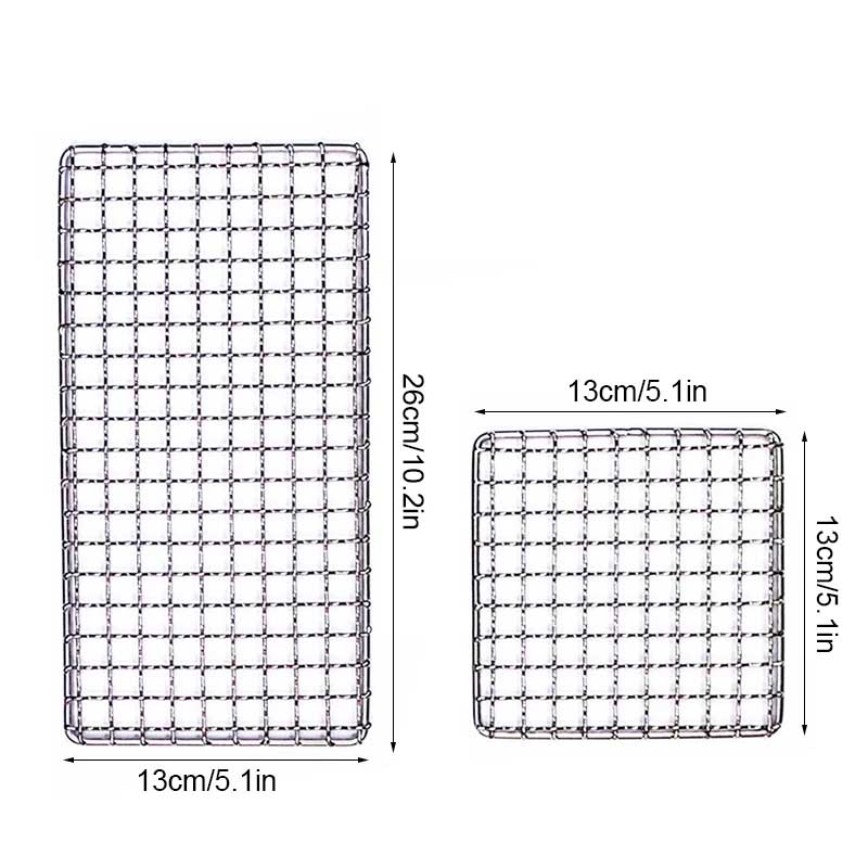YOMEEI 2Pcs Stainless Steel BB - Camping Cooking Mat review and price