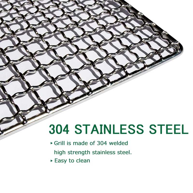 YOMEEI 2Pcs Stainless Steel BB - Camping Cooking Mat review and price