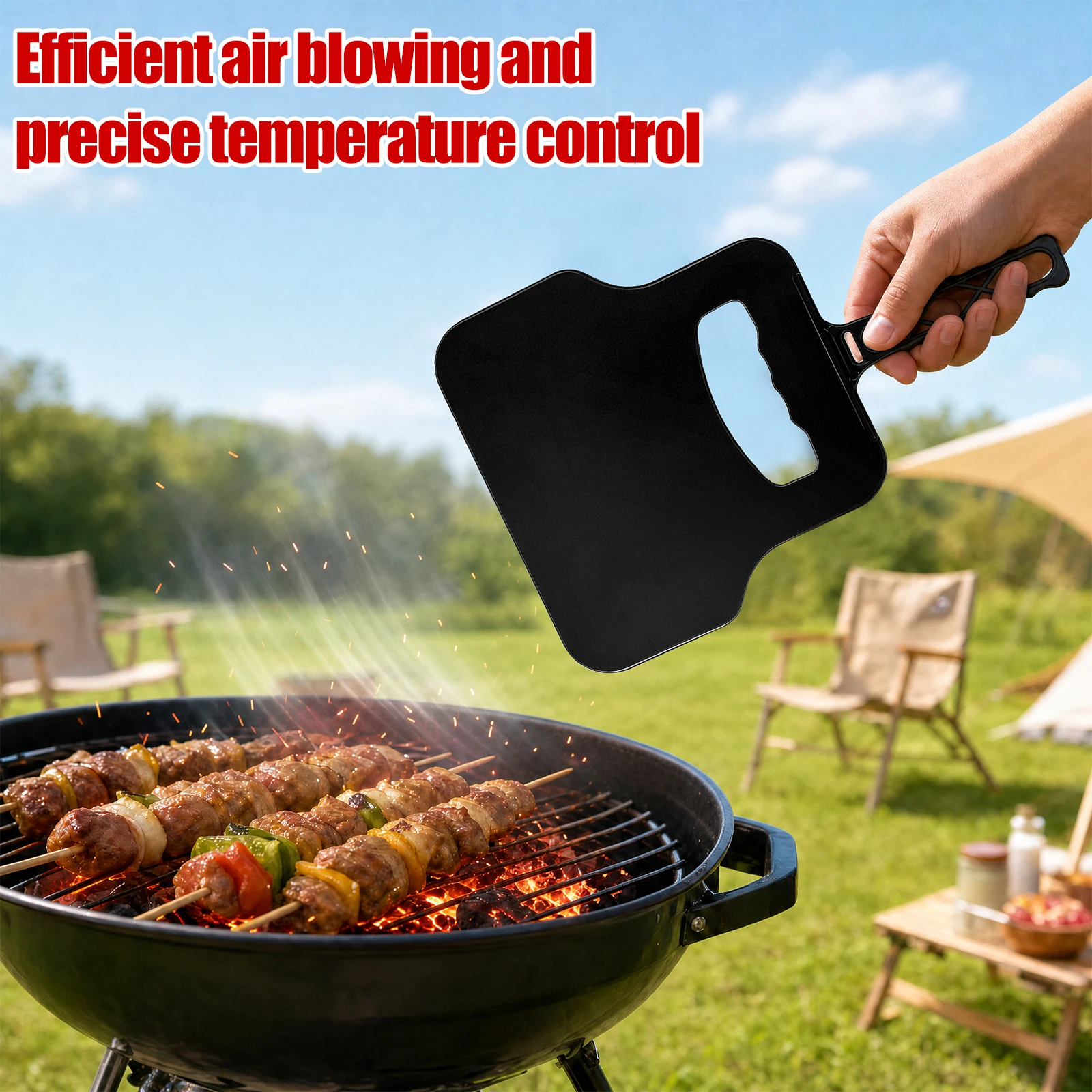 Manual Wind Maker Plastic Hand - Camping Cooking Device review and price