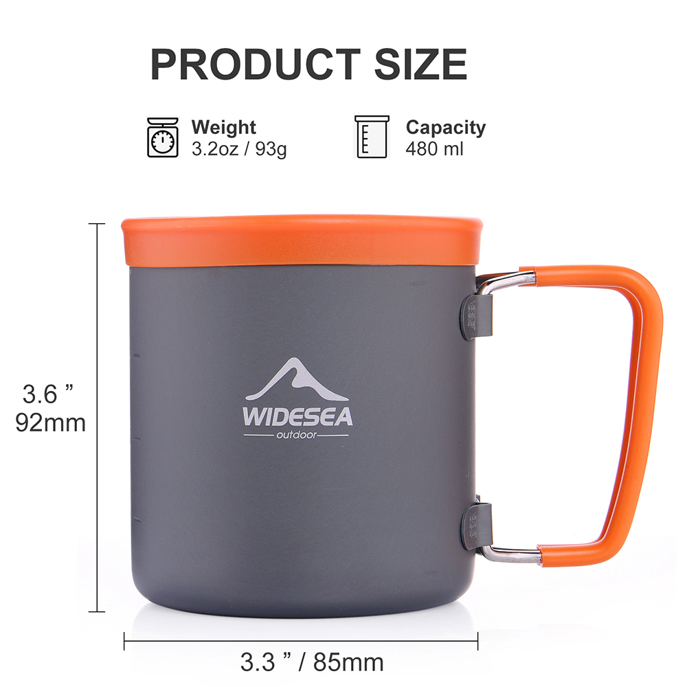 Widesea Camping Aluminum Cup O - Camping Cooking And Drinking review and price
