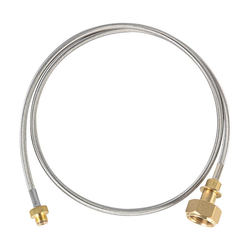 Gas Adapter Hose Brass Stainle - Camping Cooking Youtube review and price
