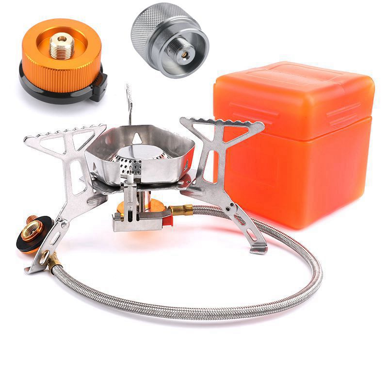 0 95m Braided Metal Stove Gas  - Camping Cooking Youtube review and price