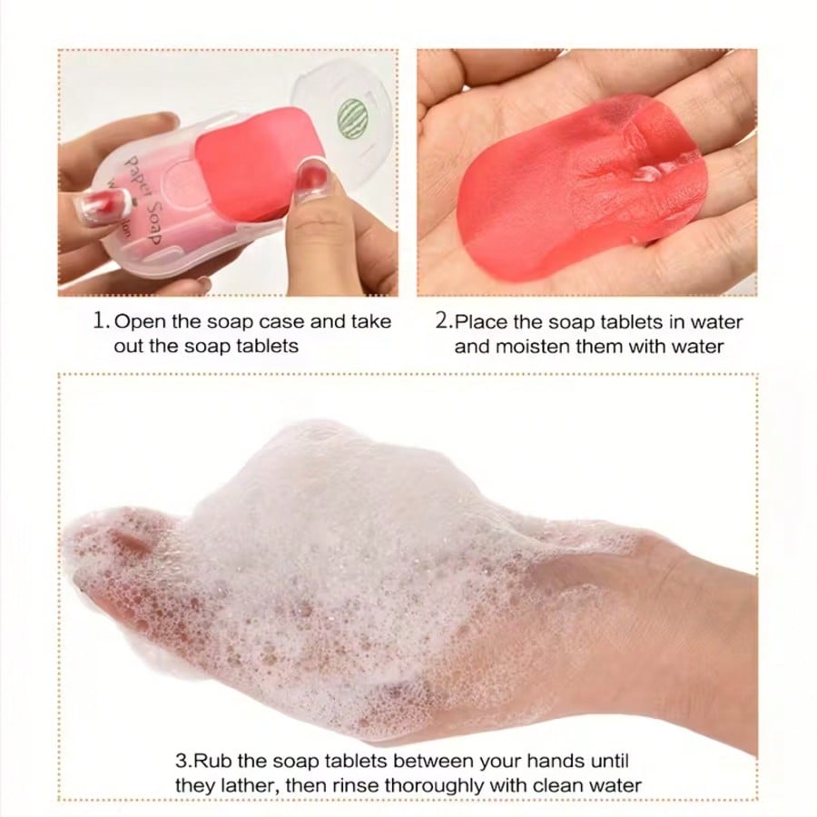 Portable Disposable Paper Soap - Biodegradable Soap Camp review and price