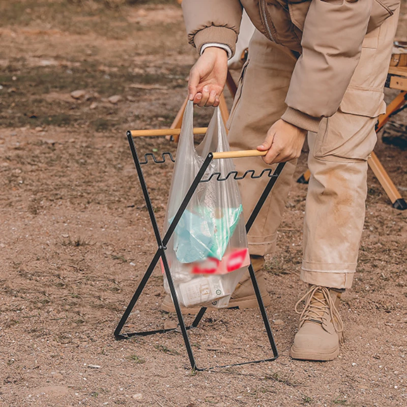 MOUNTAINHIKER Foldable Trash B - Camping Cooking Utensil Holder review and price