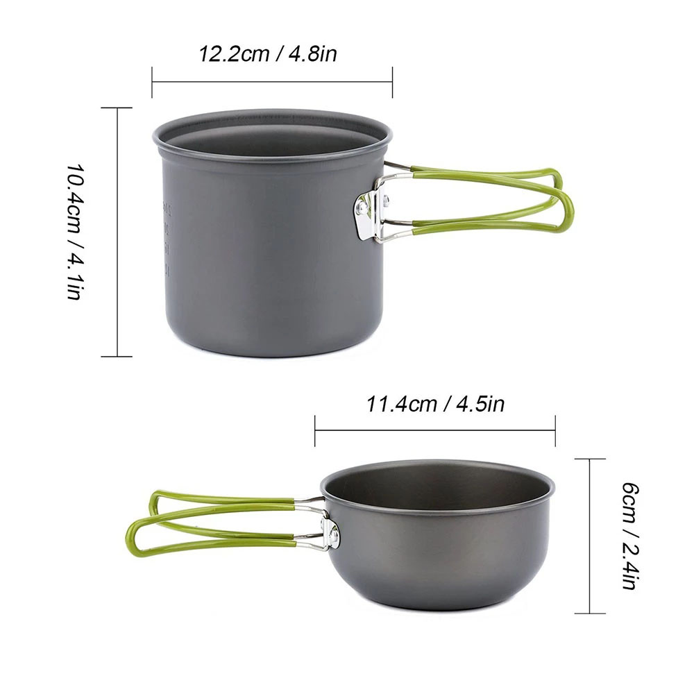 Camping Cookware Mess Kit Ultr - Camping Cooking Accessories Set review and price