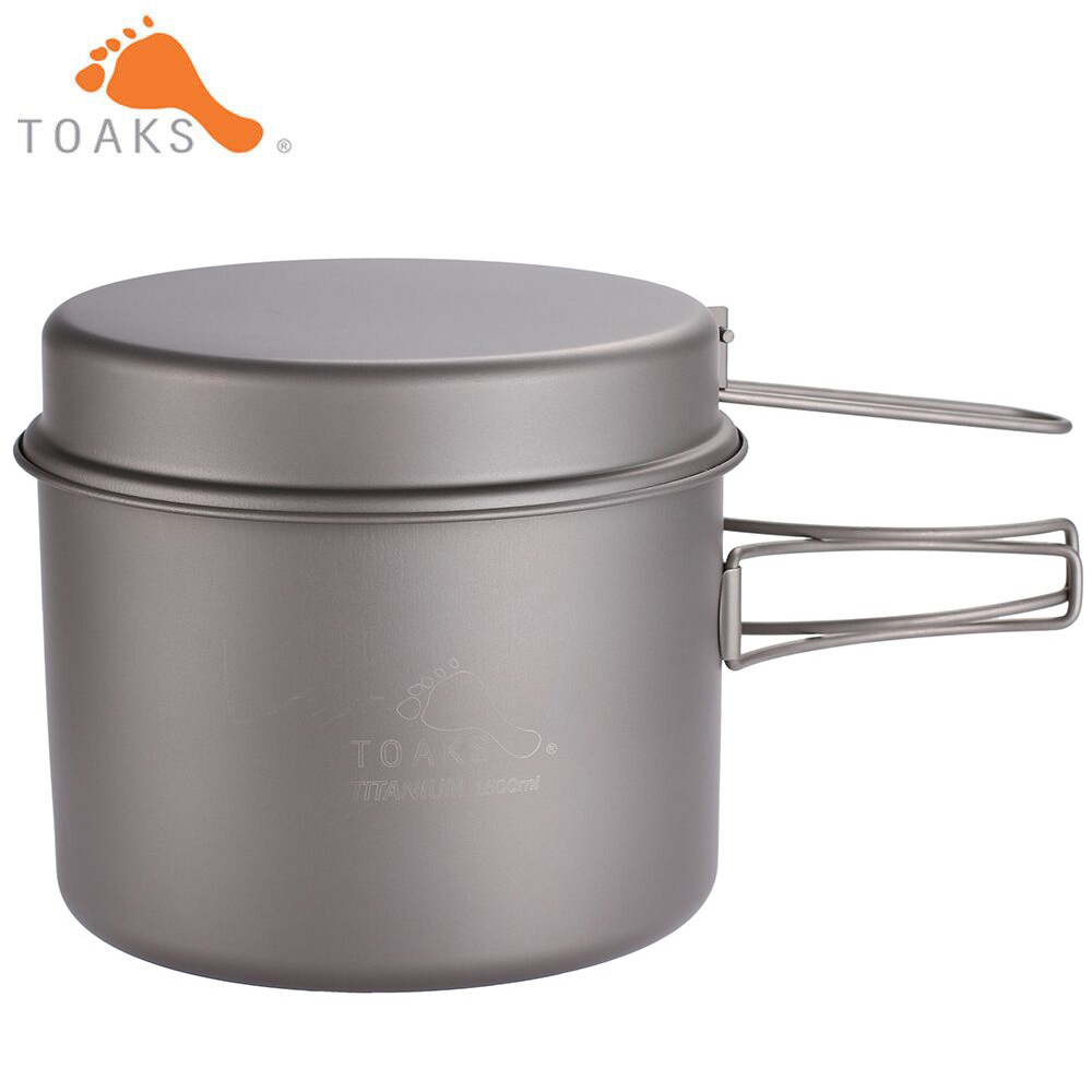 TOAKS Cookware Set Ultralight  - Camping Cooking Kitchen Set review and price