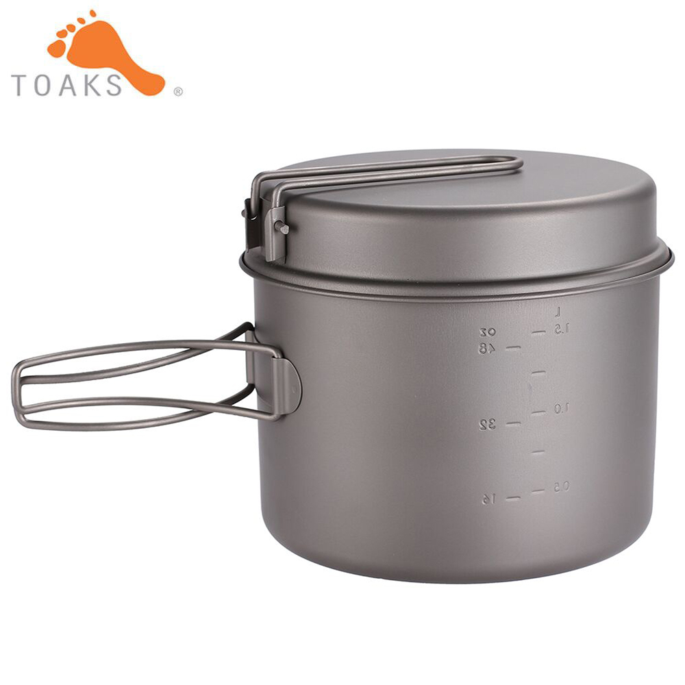 TOAKS Cookware Set Ultralight  - Camping Cooking Kitchen Set review and price