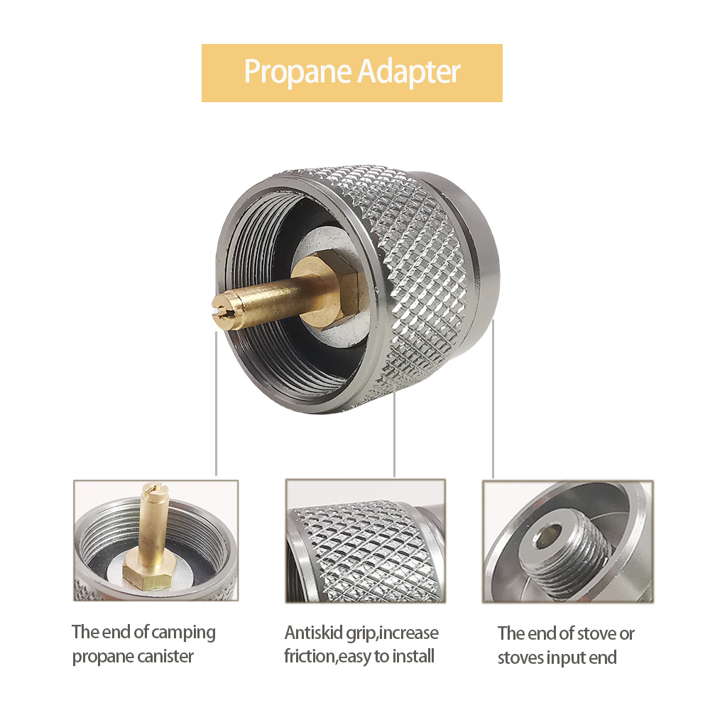 1Pc Camping Stove Adapter Conv - Camping Cooking Equipment Gas review and price