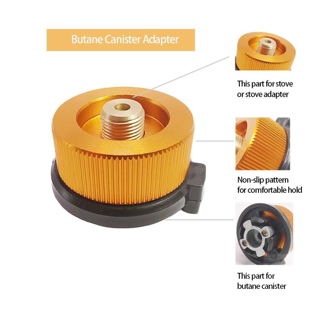 1Pc Camping Stove Adapter Conv - Camping Cooking Equipment Gas review and price