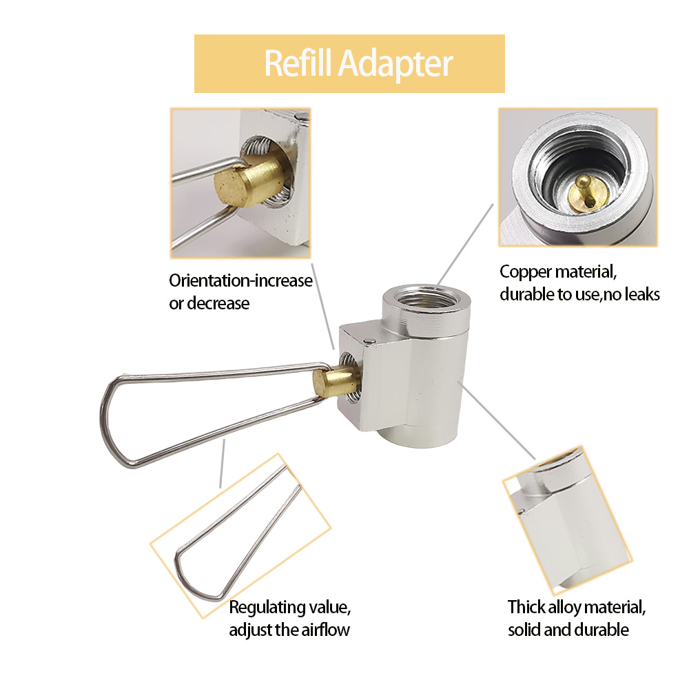 1Pc Camping Stove Adapter Conv - Camping Cooking Equipment Gas review and price