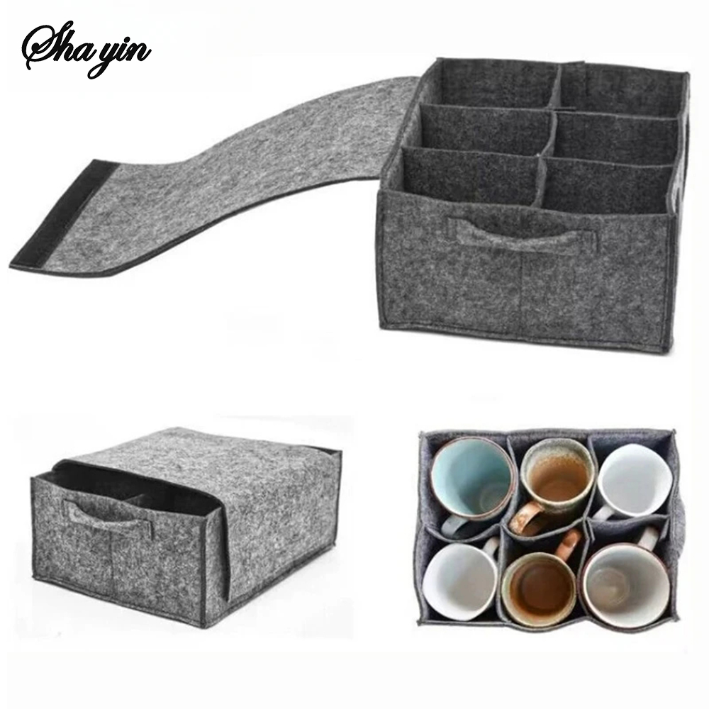Felt Plate Dish Cup Storage Ba - Camping Cooking Utensil Holder review and price