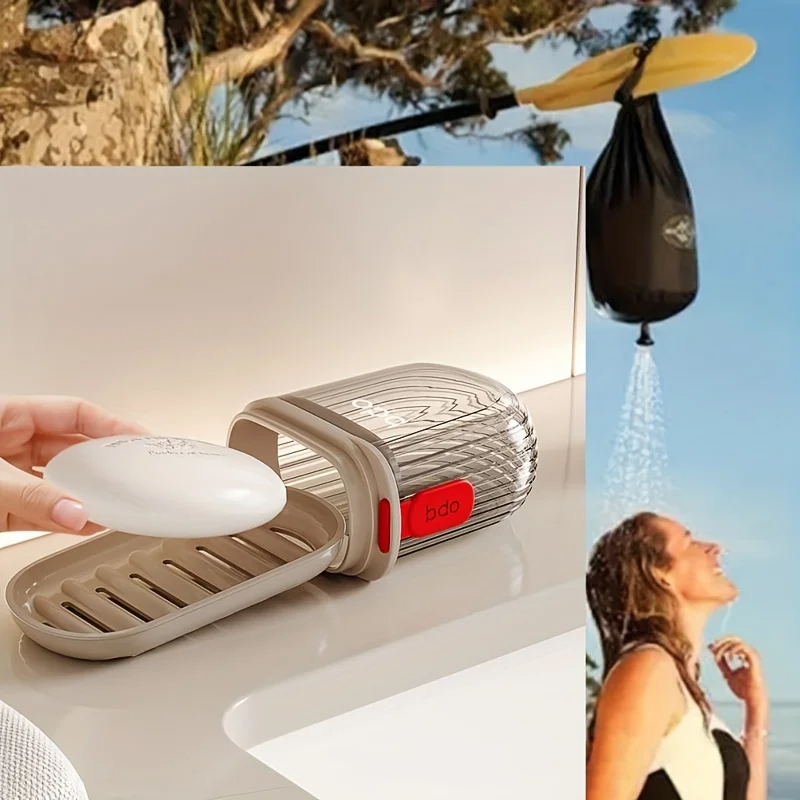 Portable Soap Box Travel Leakp - Camping Cooking Utensil Holder review and price