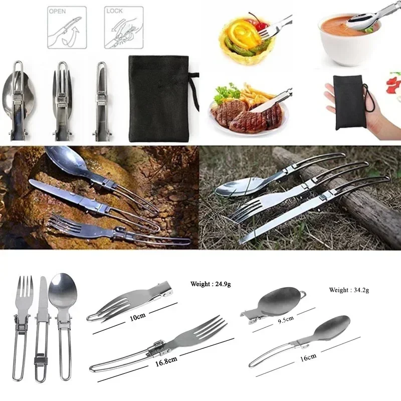 New Camping Pot  Portable Outd - Camping Cooking Kitchen Set review and price