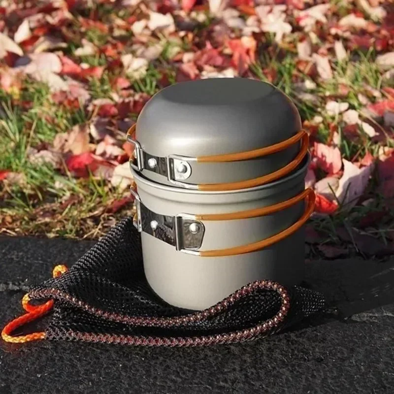 New Camping Pot  Portable Outd - Camping Cooking Kitchen Set review and price