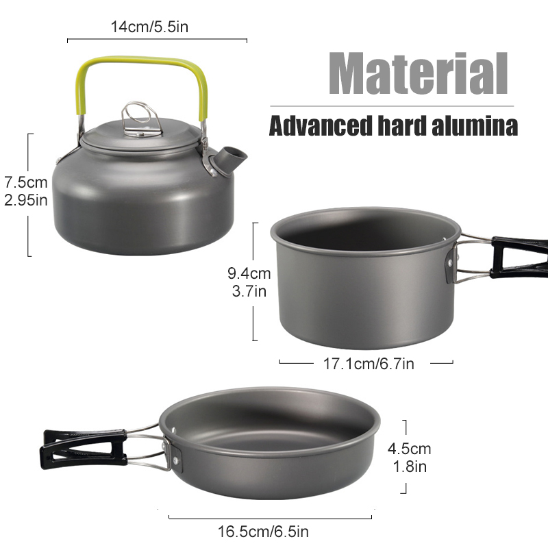WESTTUNE Camping Cookware Kit  - Camping Cooking Accessories Set review and price