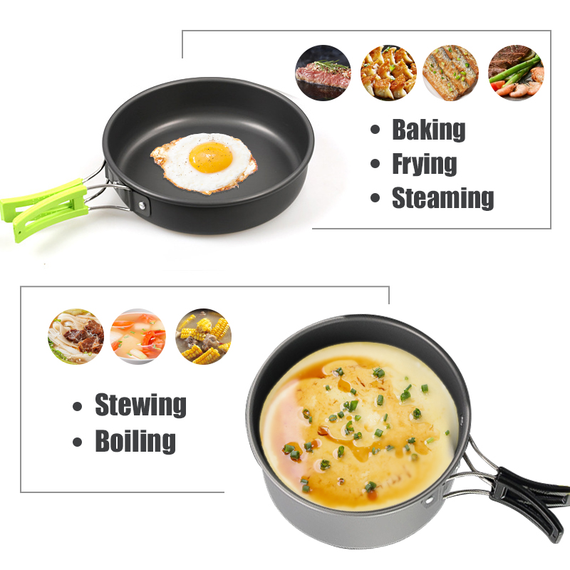 WESTTUNE Camping Cookware Kit  - Camping Cooking Accessories Set review and price