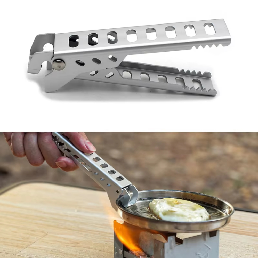 Outdoor Aluminium Anti-hot All - Camping Cooking Utensil Holder review and price