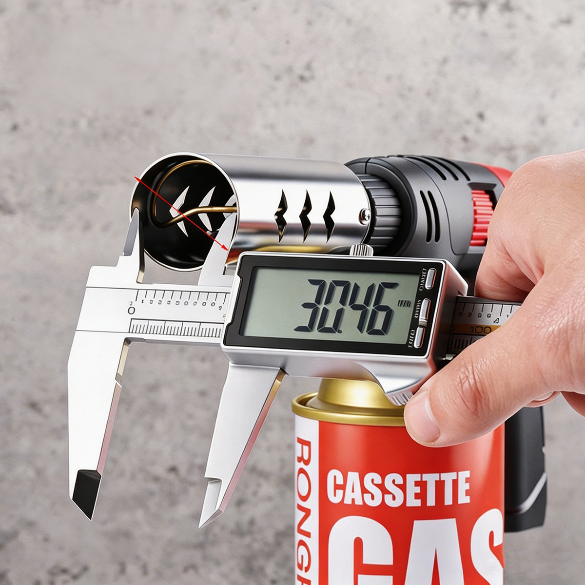 Extended Butane Torch Long Tub - Camping Cooking Youtube review and price