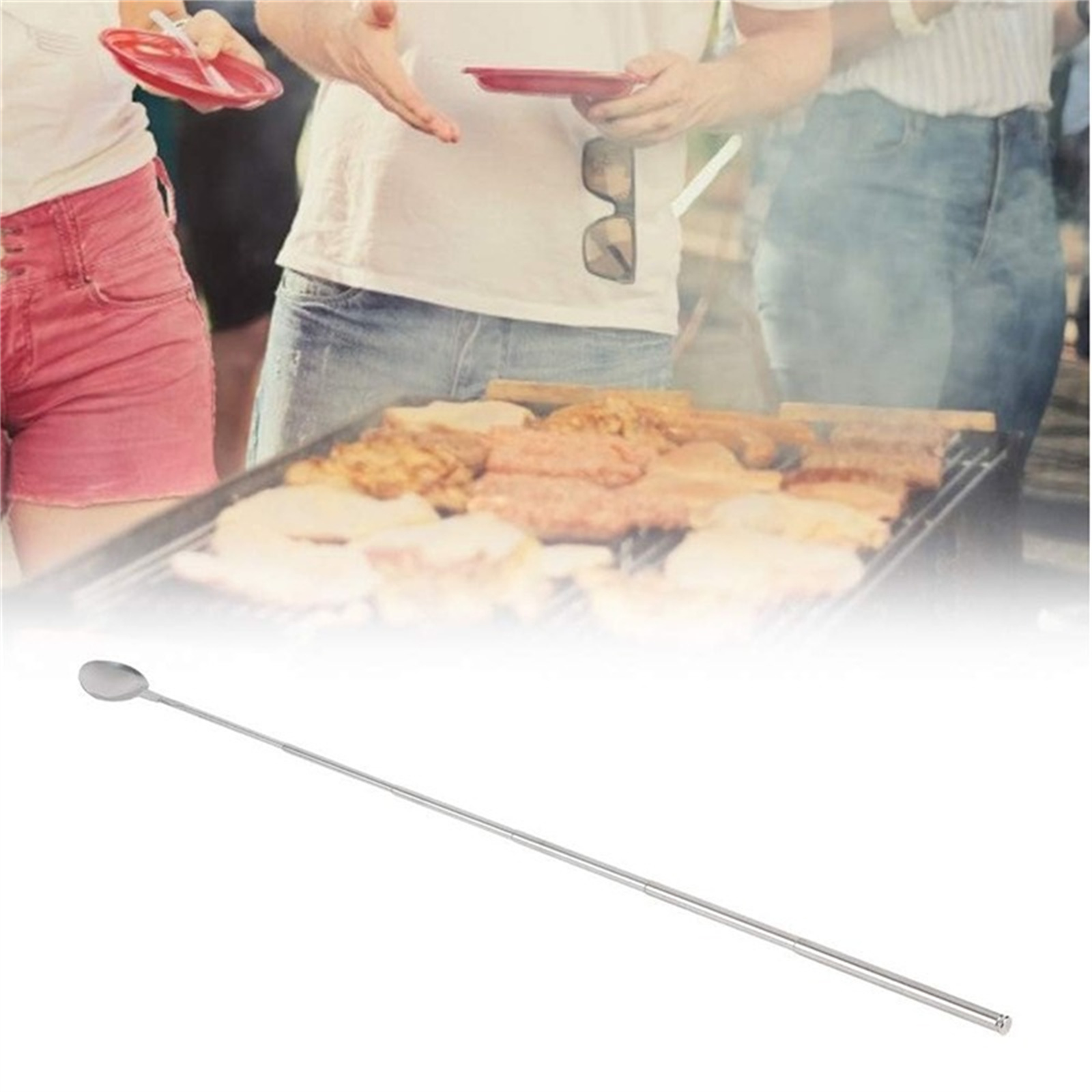 Telescopic BBQ Utensils Retrac - Camping Cooking Kitchen Set review and price