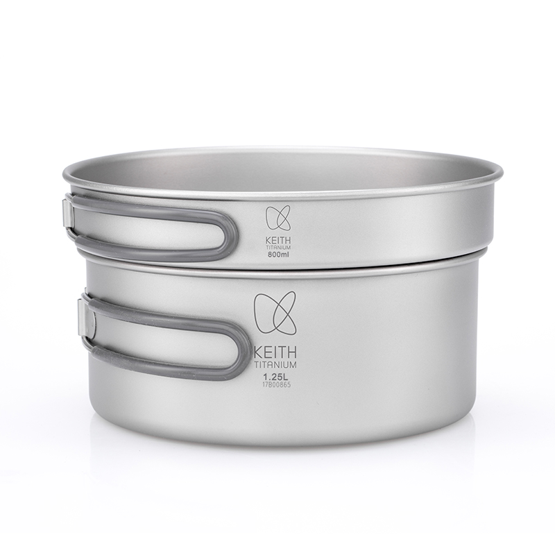 KEITH Pure Titanium 2-Piece Co - Camping Cooking Kitchen Set review and price