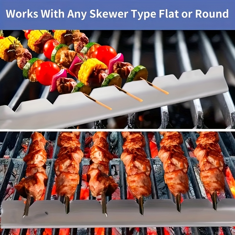 2pcs Kebab Rack Kebab Stands S - Camping Cooking Utensil Holder review and price
