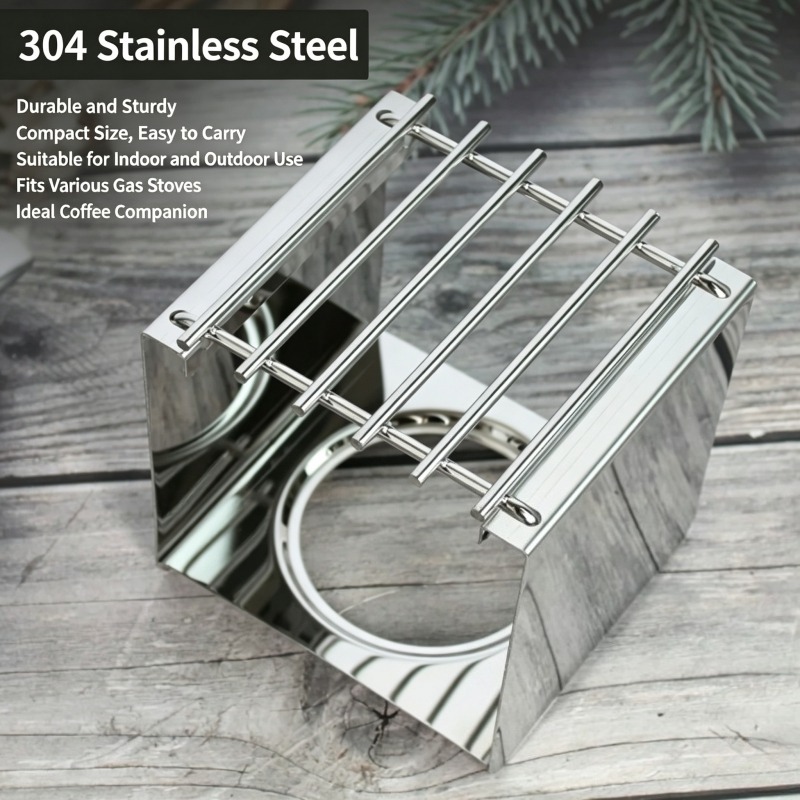 Stainless Steel Square Coffee  - Camping Cooking Device review and price