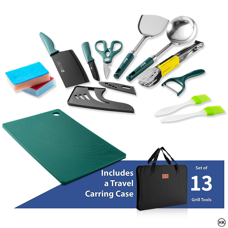 13PCS Camping cooking set, cam - Camping Cooking Accessories Set review and price