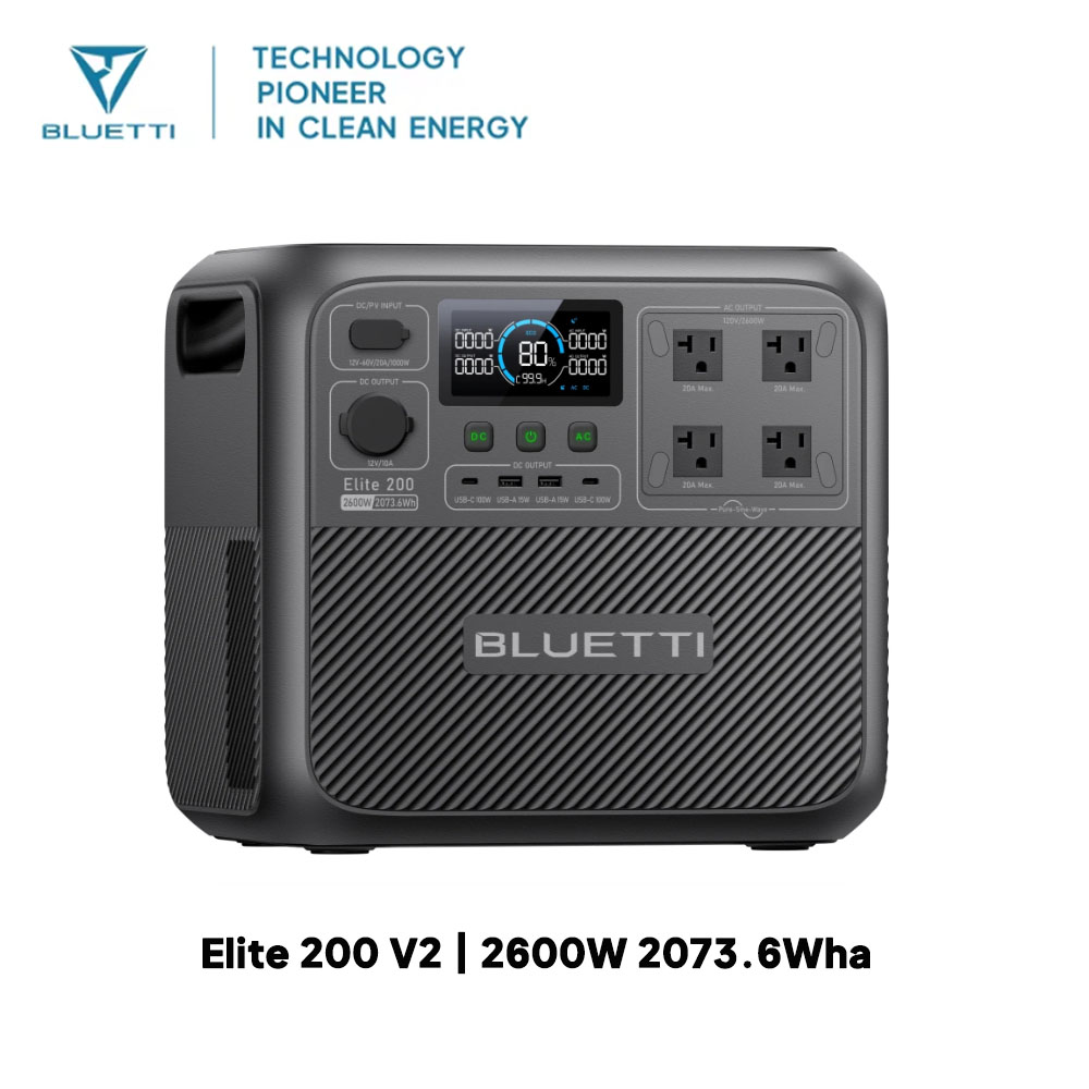 【Renew】BLUETTI Elite 200 V2 Po - Camping Cooking Device review and price