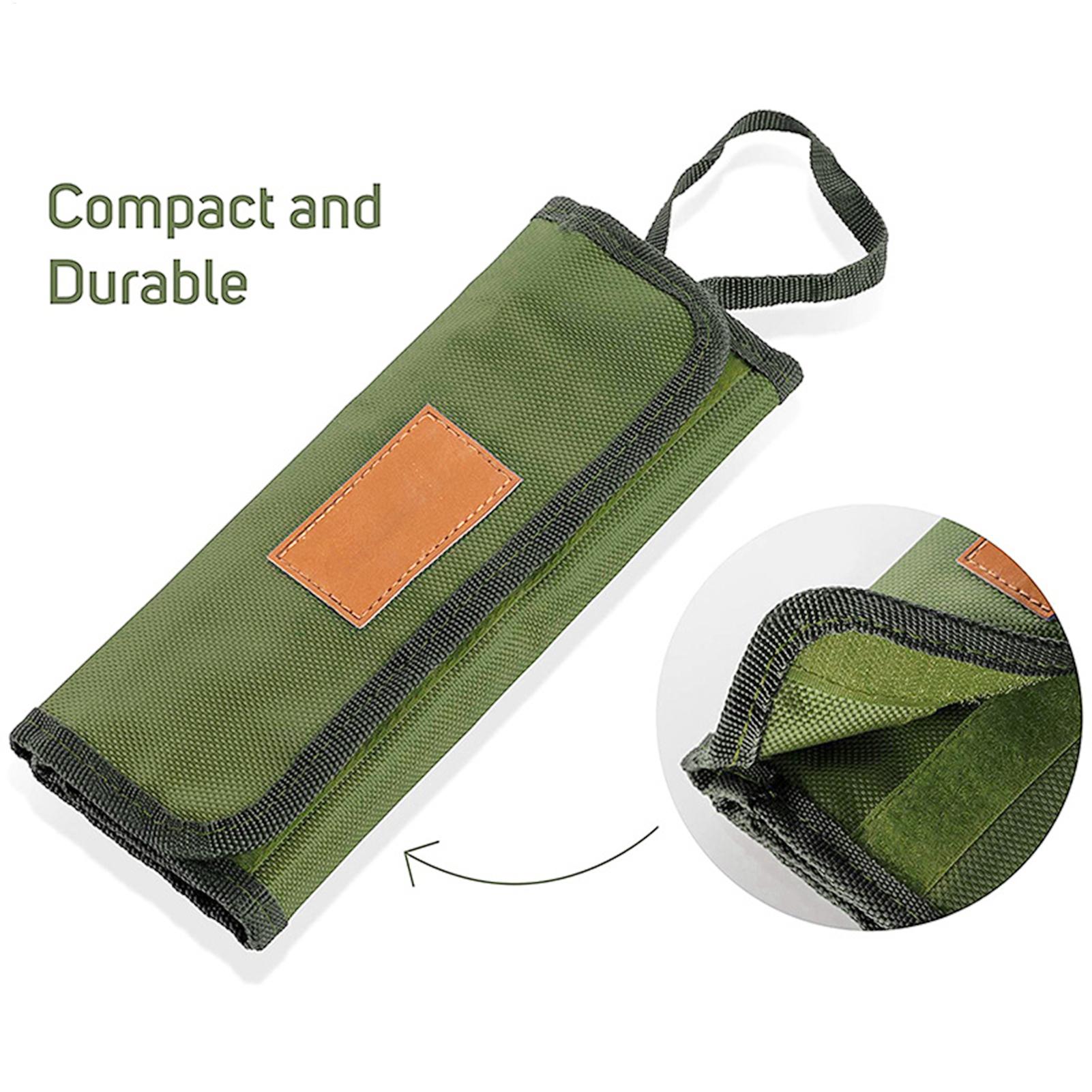 Camping Tableware Roll Bag Cam - Camping Cooking Utensil Holder review and price