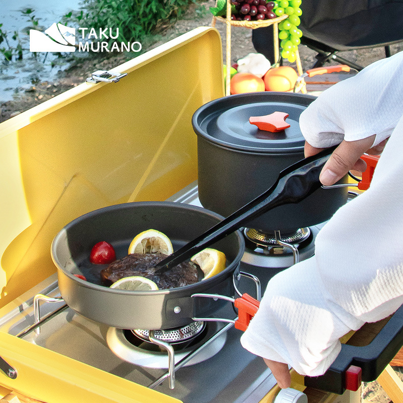 Camping Cookware Set Outdoor C - Camping Cooking Accessories Set review and price