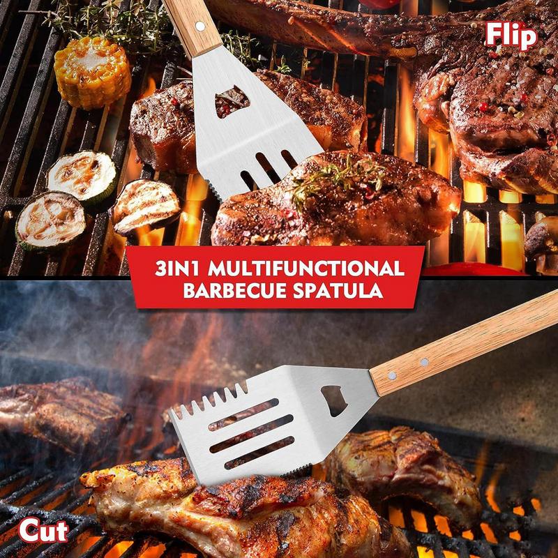 3pcs BBQ Utensils BBQ Grill To - Camping Cooking Accessories Set review and price
