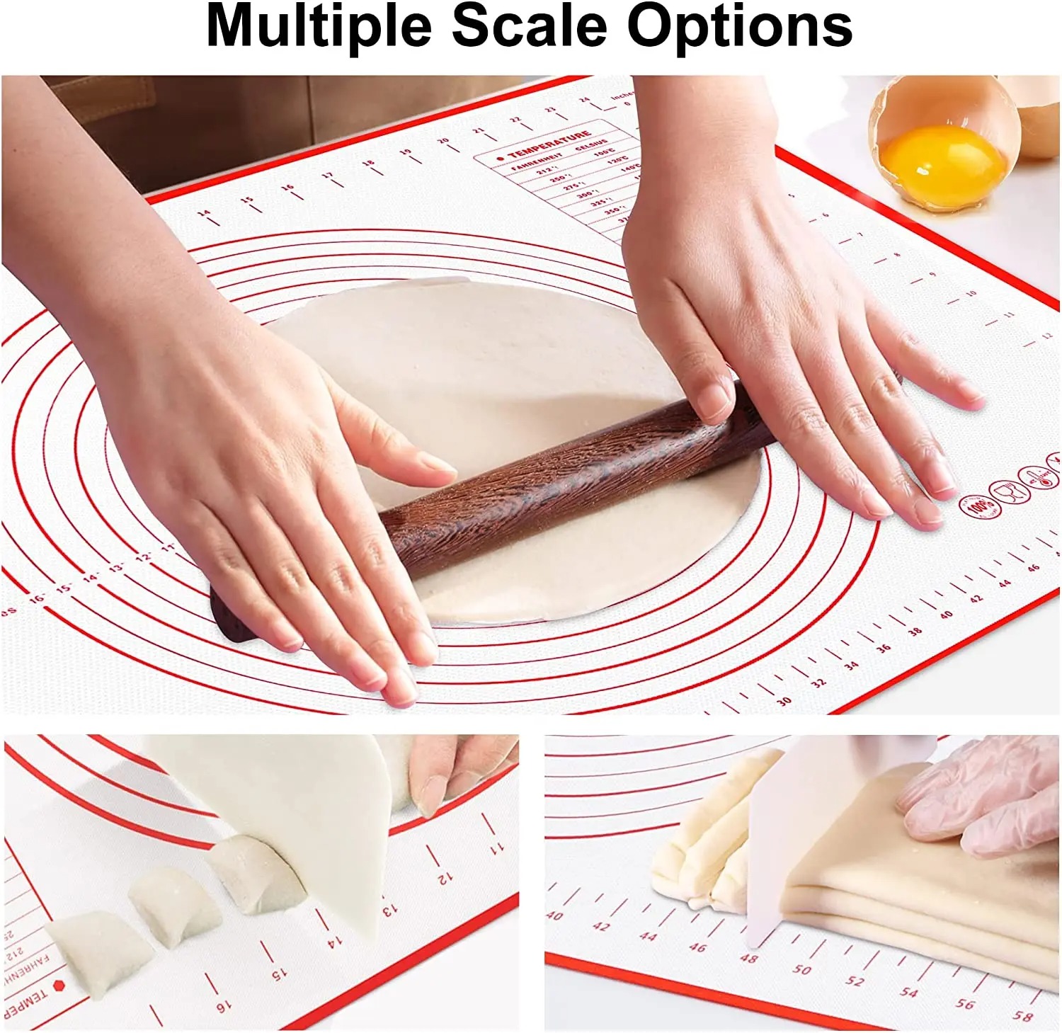 Silicone Baking Mat Kneading P - Camping Cooking Mat review and price