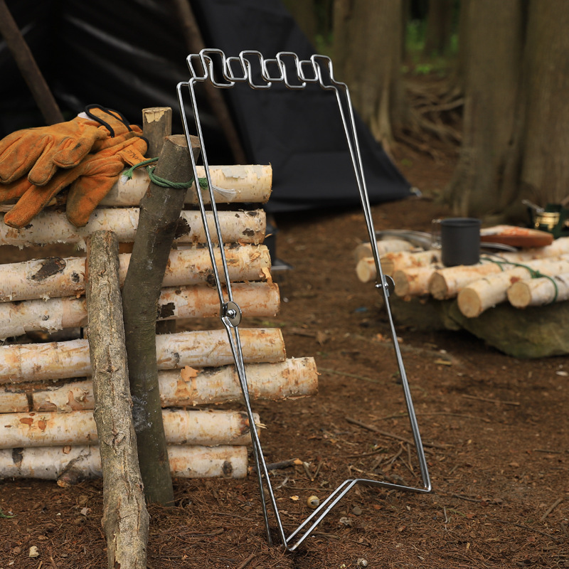Portable Folding Garbage Bag H - Camping Cooking Utensil Holder review and price