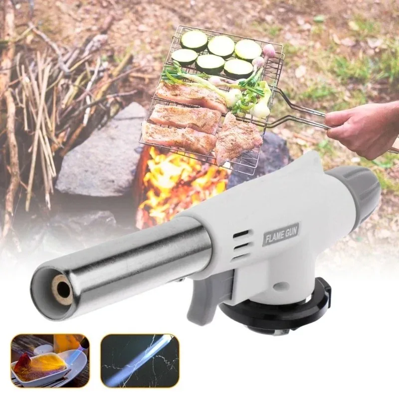 Portable Flame Gun Multifuncti - Camping Cooking Torch review and price