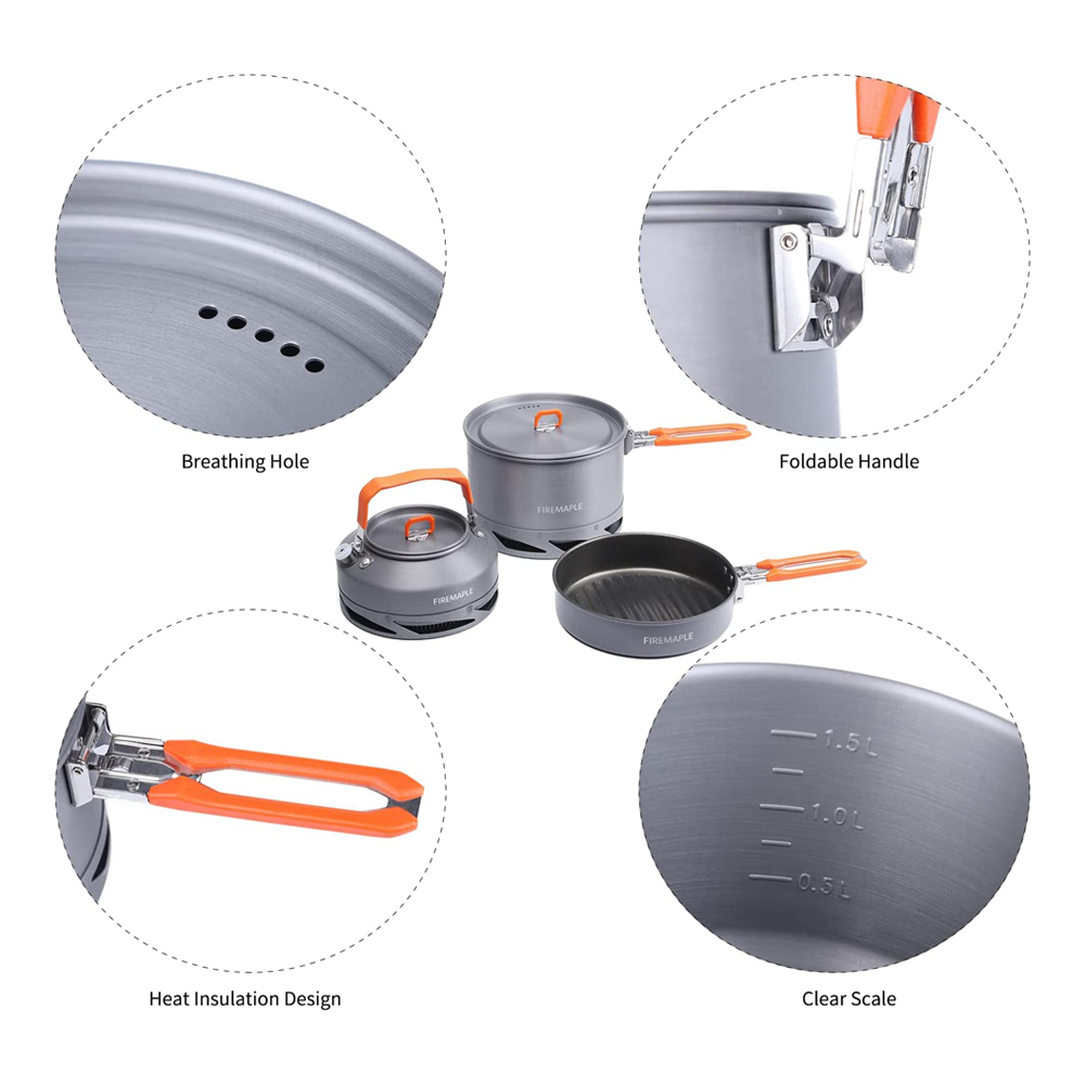 Fire Maple Camping Cookware Ut - Camping Cooking Accessories Set review and price