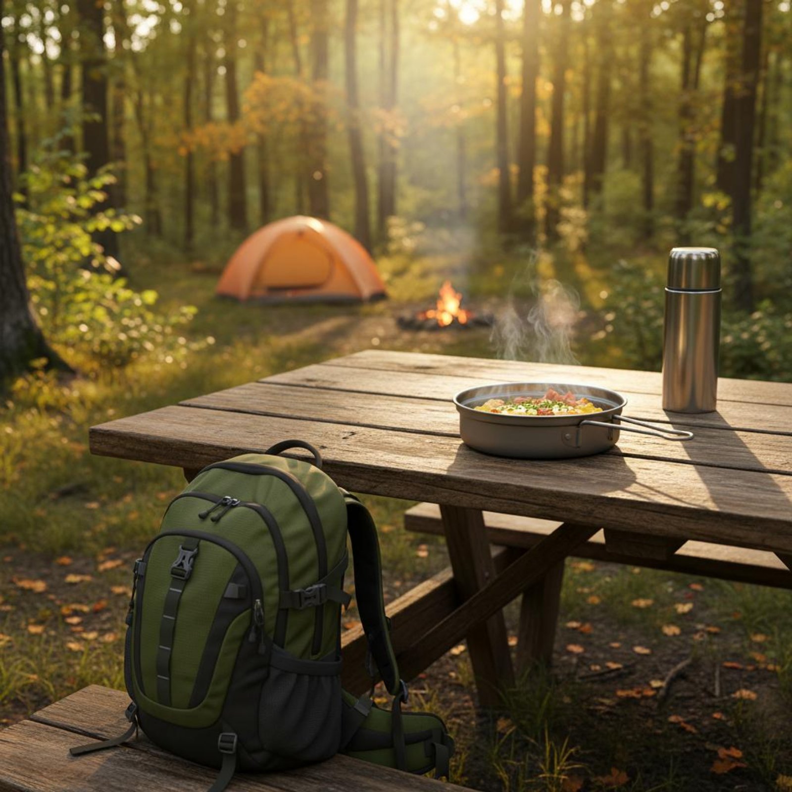 2 Pieces Metal Camping Cook Se - Camping Cooking Dining Set review and price