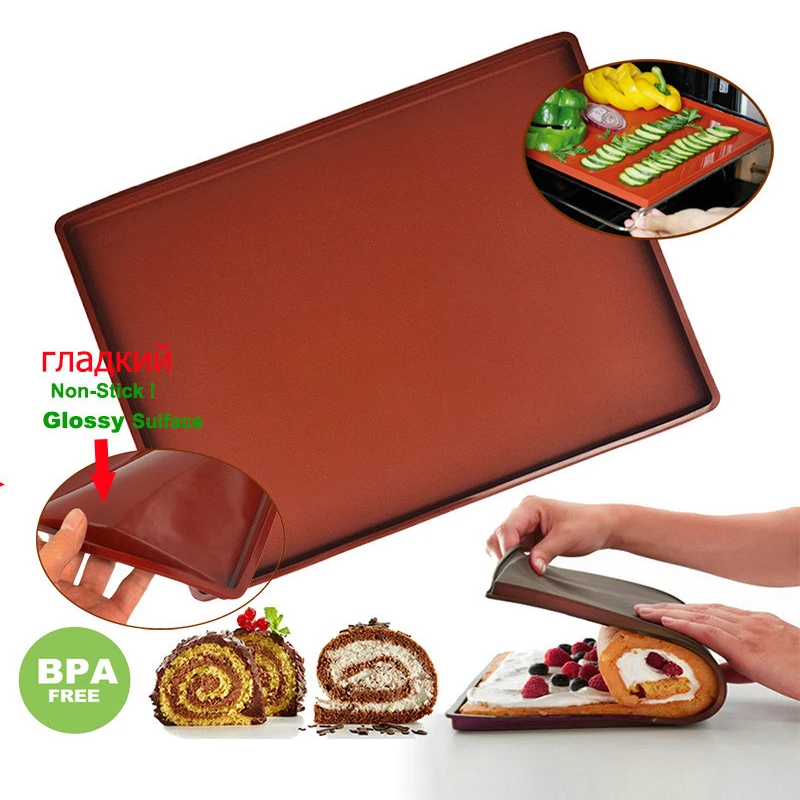 Silicone Baking Mat Cake Roll  - Camping Cooking Mat review and price